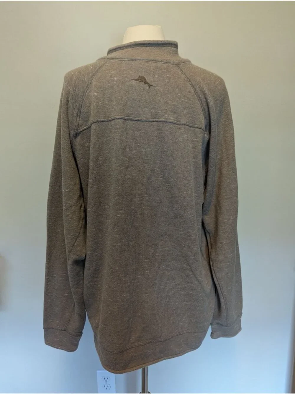Tommy Bahama 1/4 Zip Pullover Reversible Sweatshirt XL